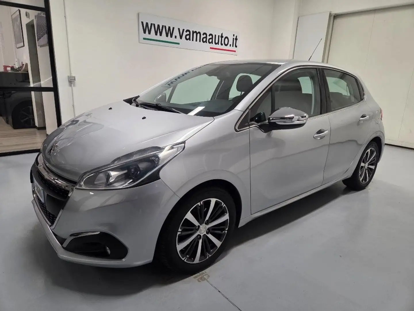 Peugeot 208 BlueHDi Allure UNICOPROPIETARIO EURO6B Argent - 1