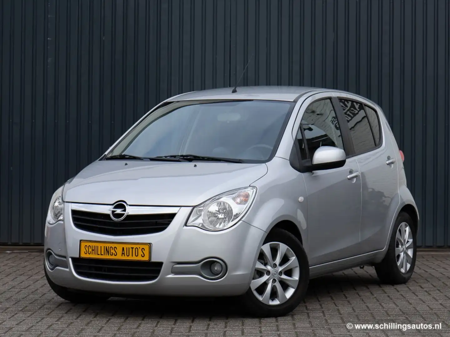 Opel Agila 1.2 Automaat Airco 12000km! Zilver - 1
