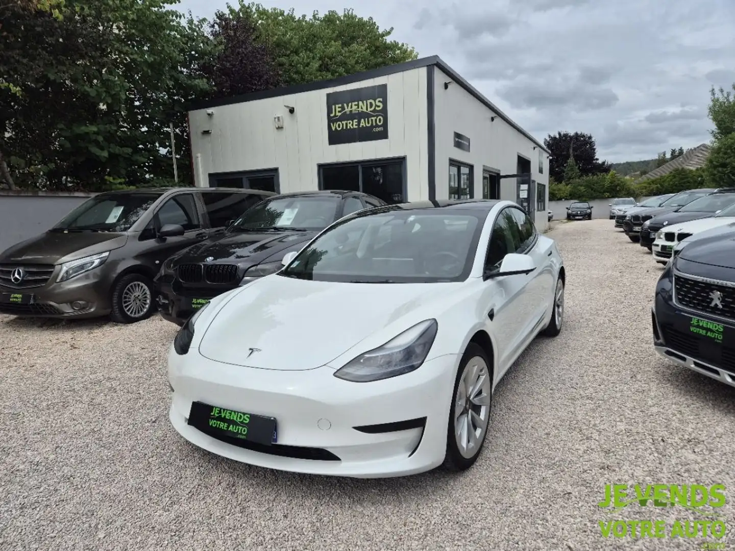 Tesla Model 3 Standard RWD Plus MY22 1 ERE MAIN CT vierge Blanc - 1