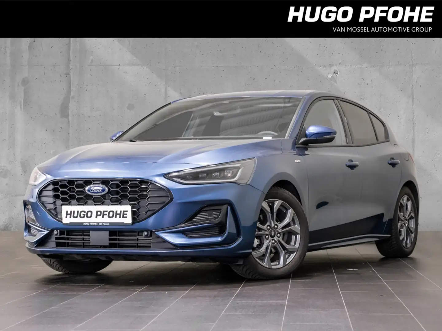 Ford Focus ST-Line X LED-Matrix ACC KAM NAV WI-PKT Blau - 1