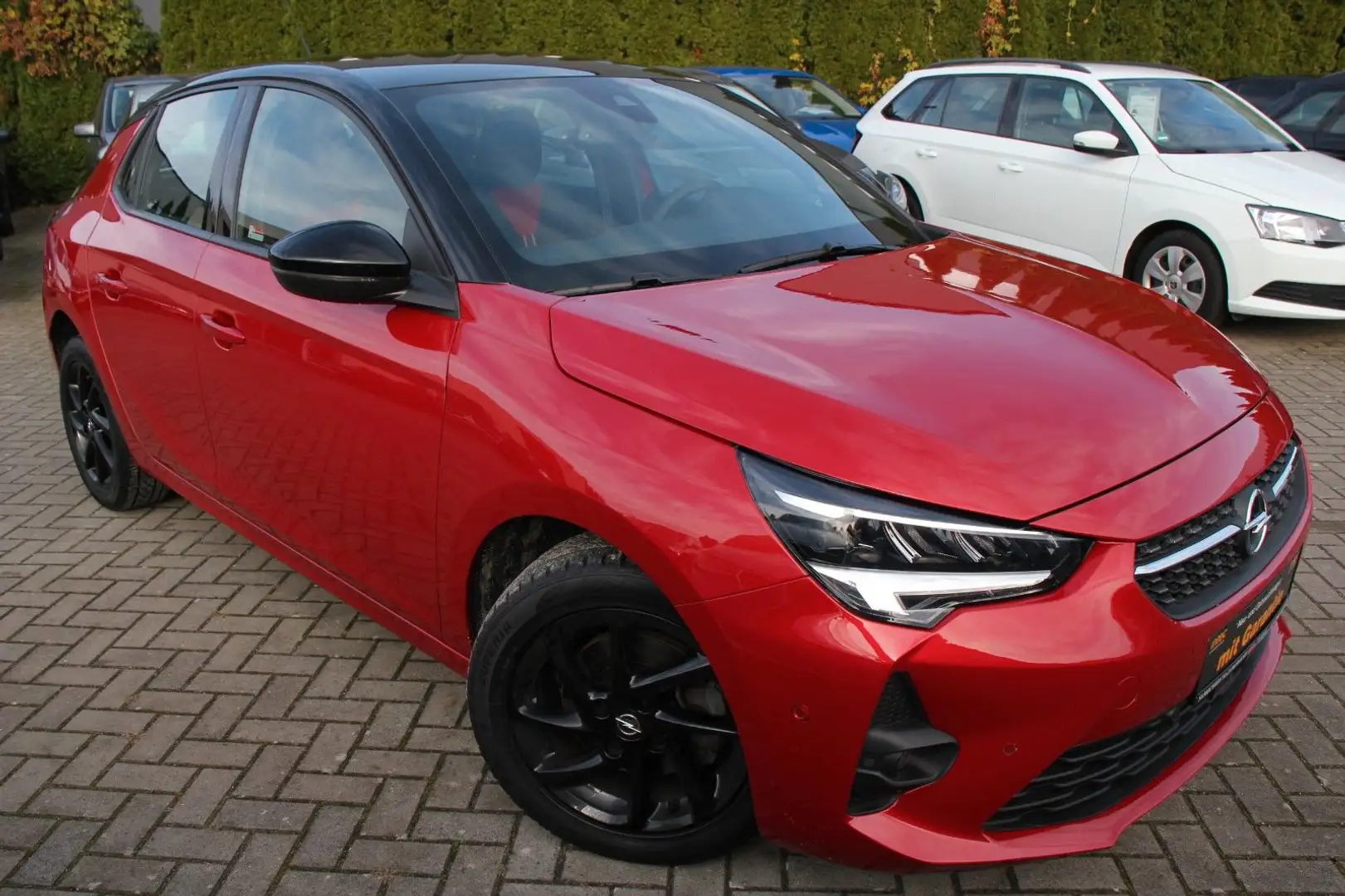 Opel Corsa F GS Line Klima/Kamera/Tempomat/Alu Rot - 1