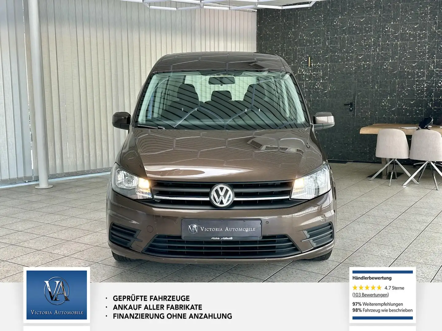 Volkswagen Caddy PKW Trendline BMT Braun - 2