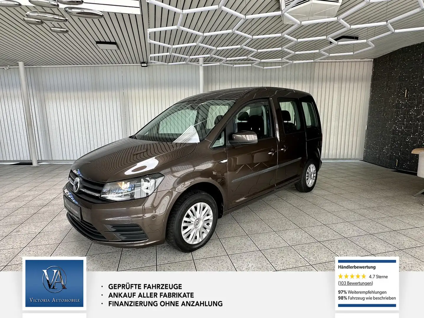 Volkswagen Caddy PKW Trendline BMT Braun - 1