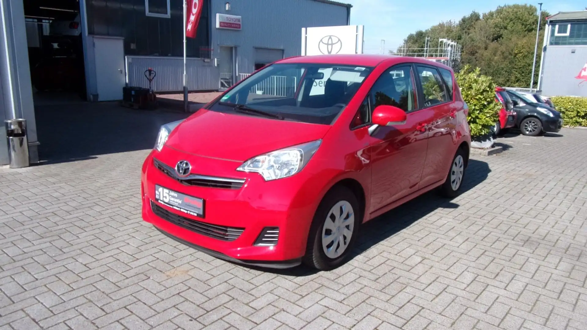 Toyota Verso-S Cool Allwetter 1 Hand Rot - 1