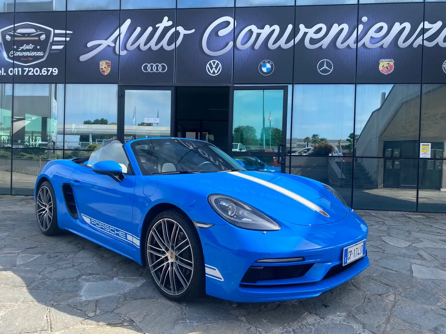 Porsche Boxster 718 2.0 Style Edition 300cv * IVA ESPOSTA * Niebieski - 1