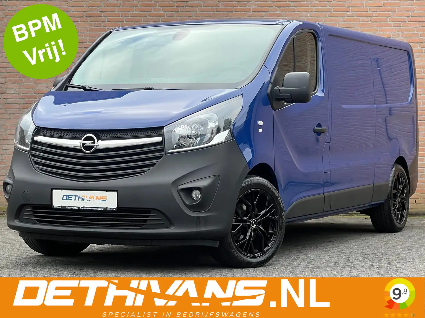 Opel Vivaro 1.6CDTI 126PK Lang / Airconditioning / Cruisecontr Blau - 1
