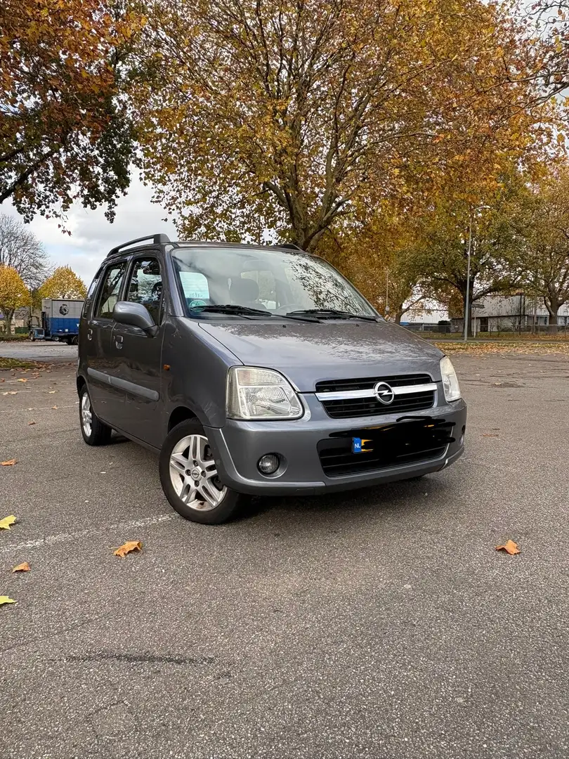 Opel Agila 1.2-16V Maxx Grijs - 1
