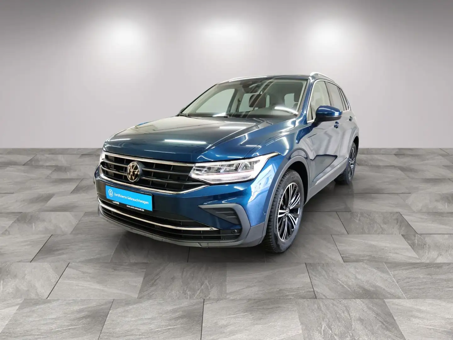 Volkswagen Tiguan Move 1.5 TSI AHK/LED/Navi/RFK/02.29Garant Blauw - 2