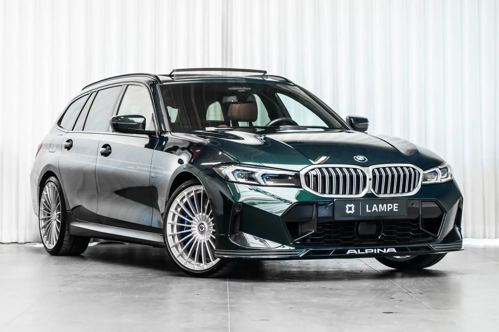 Alpina D3 S Touring Allrad Grün/Tartufo Pano H/K ACC 360 Vert - 1