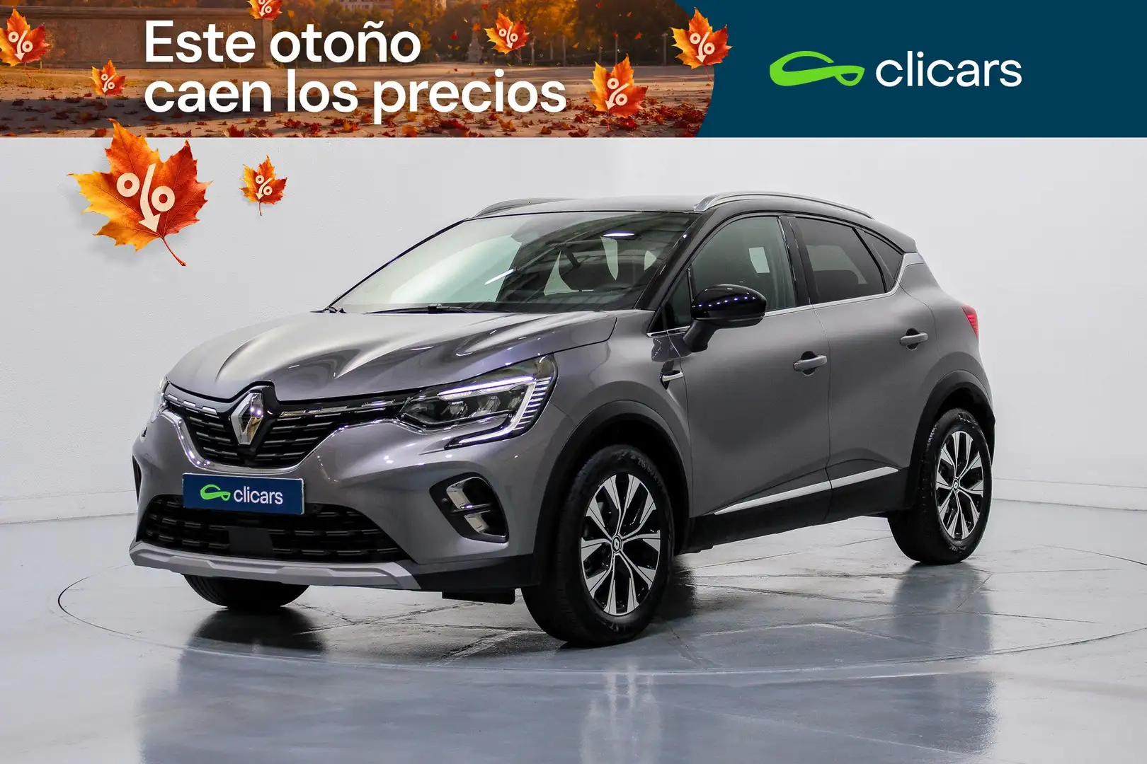 Renault Captur TCe Techno 67kW Gris - 1