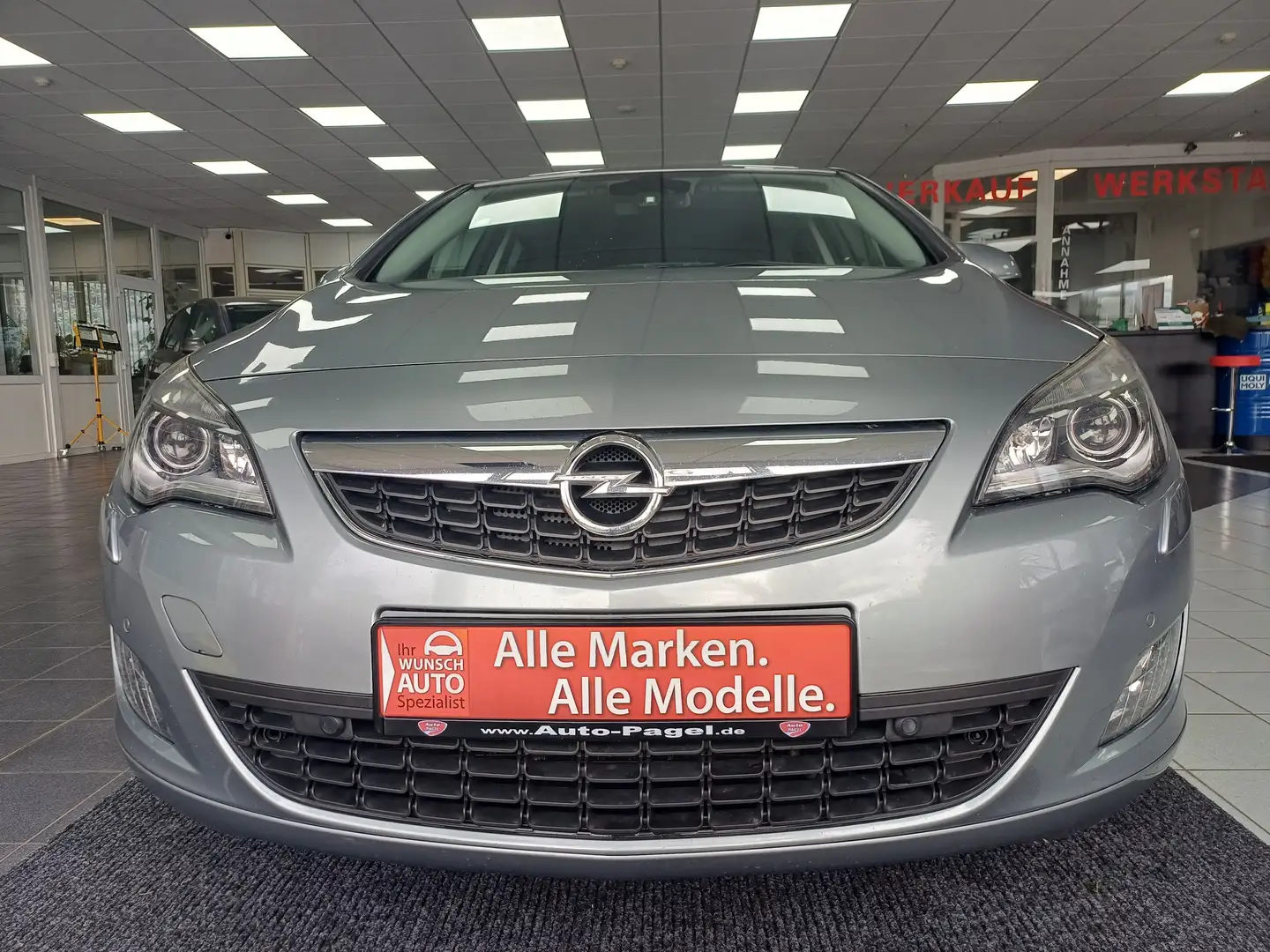 Opel Astra Sport Edition / Design-Paket / Klima / ALU Grijs - 2