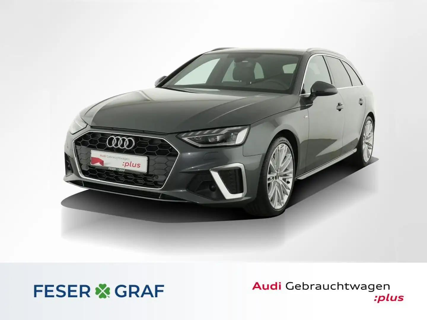 Audi A4 Avant S line 40 TFSI S tronic Navi Plus/ RFK Gris - 1