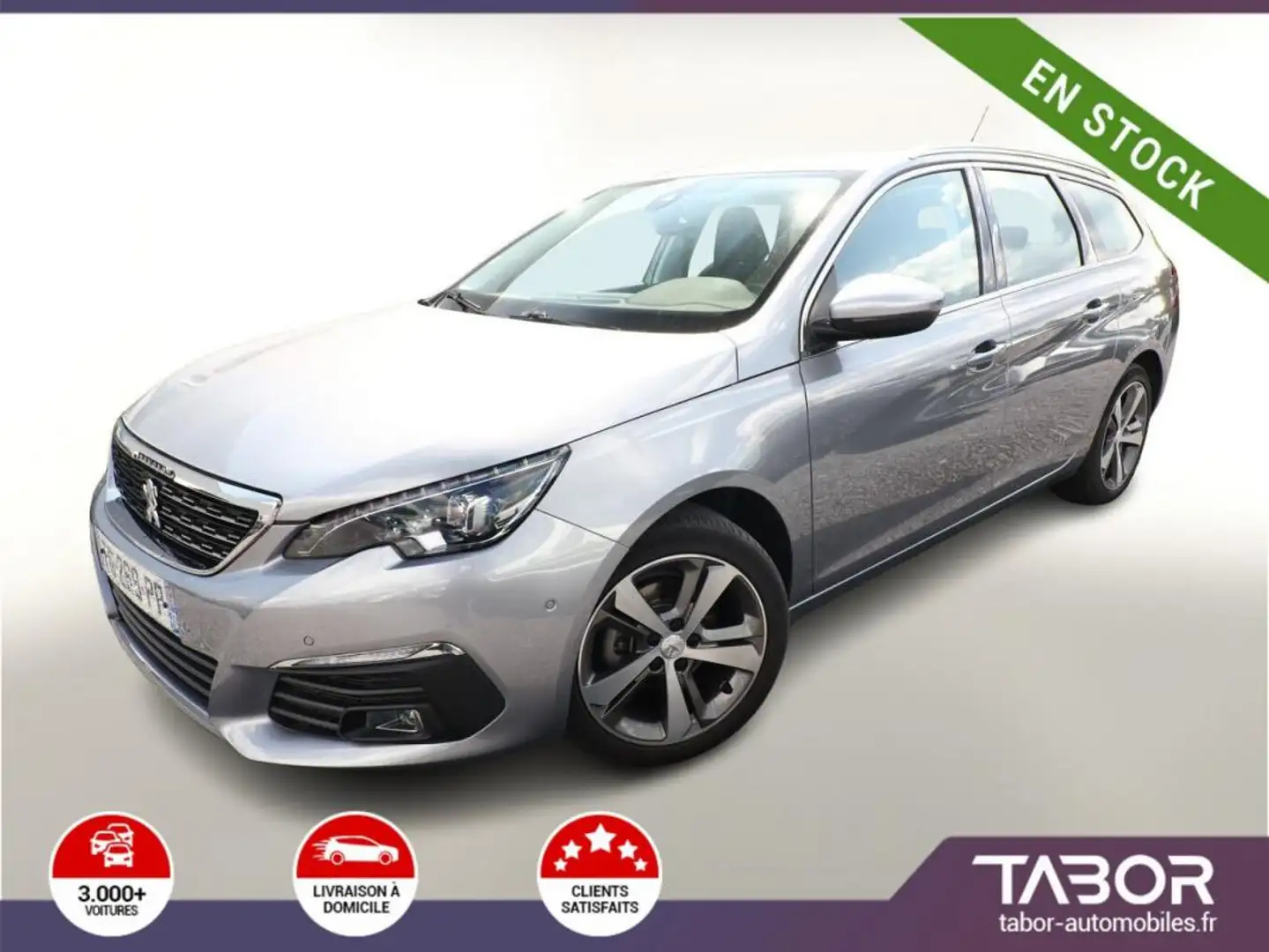 Peugeot 1.2 PureTech 130 Allure GPS PDC Gris - 1