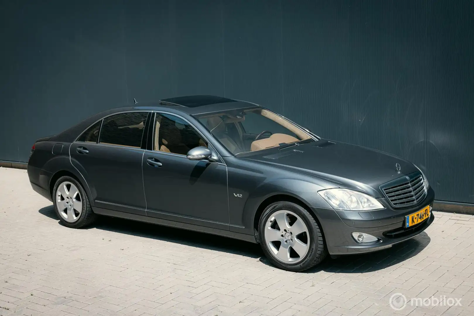 Mercedes-Benz S 600 Lang V12 Biturbo Grijs - 1