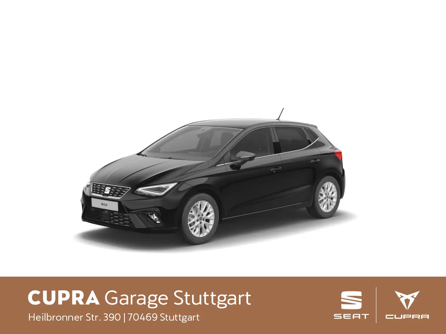 SEAT Ibiza Xcellence 1.0 TSI 85kW Schwarz - 2