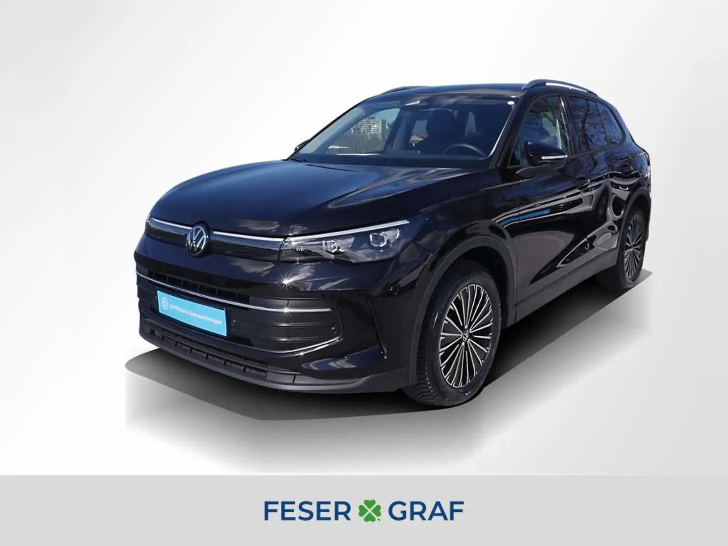Volkswagen Tiguan 2.0 TDI Life DSG ACC AHK LED Navi Sitzh. Noir - 1