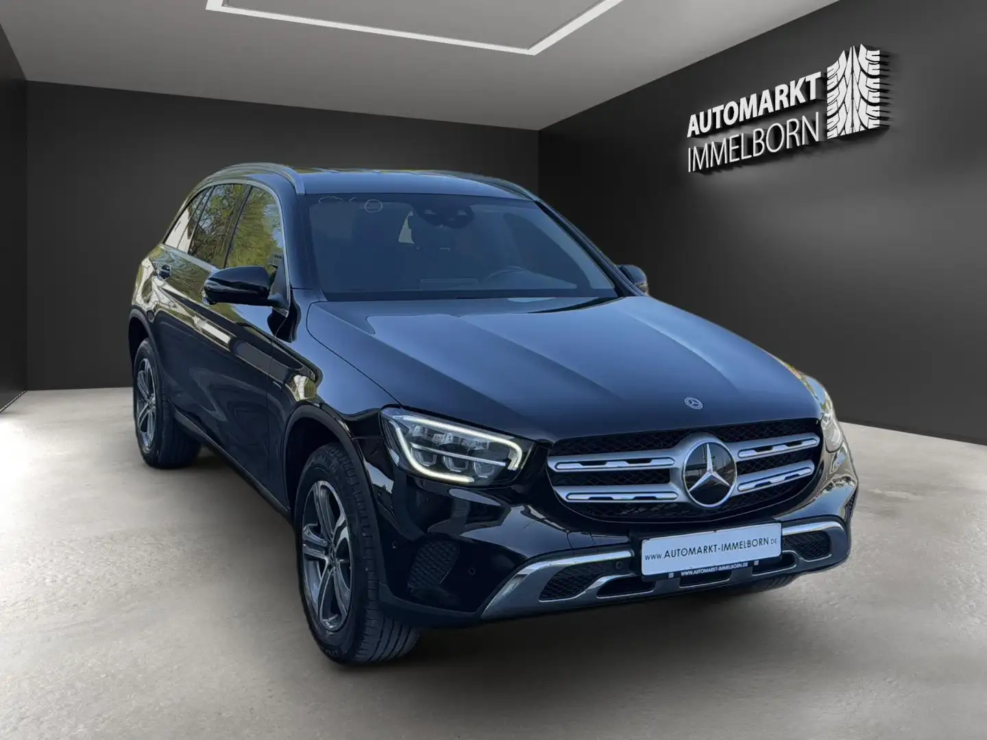 Mercedes-Benz GLC 300 de ALLRAD Kamera*Distro*LED*Navi*1Hand*1 Schwarz - 2