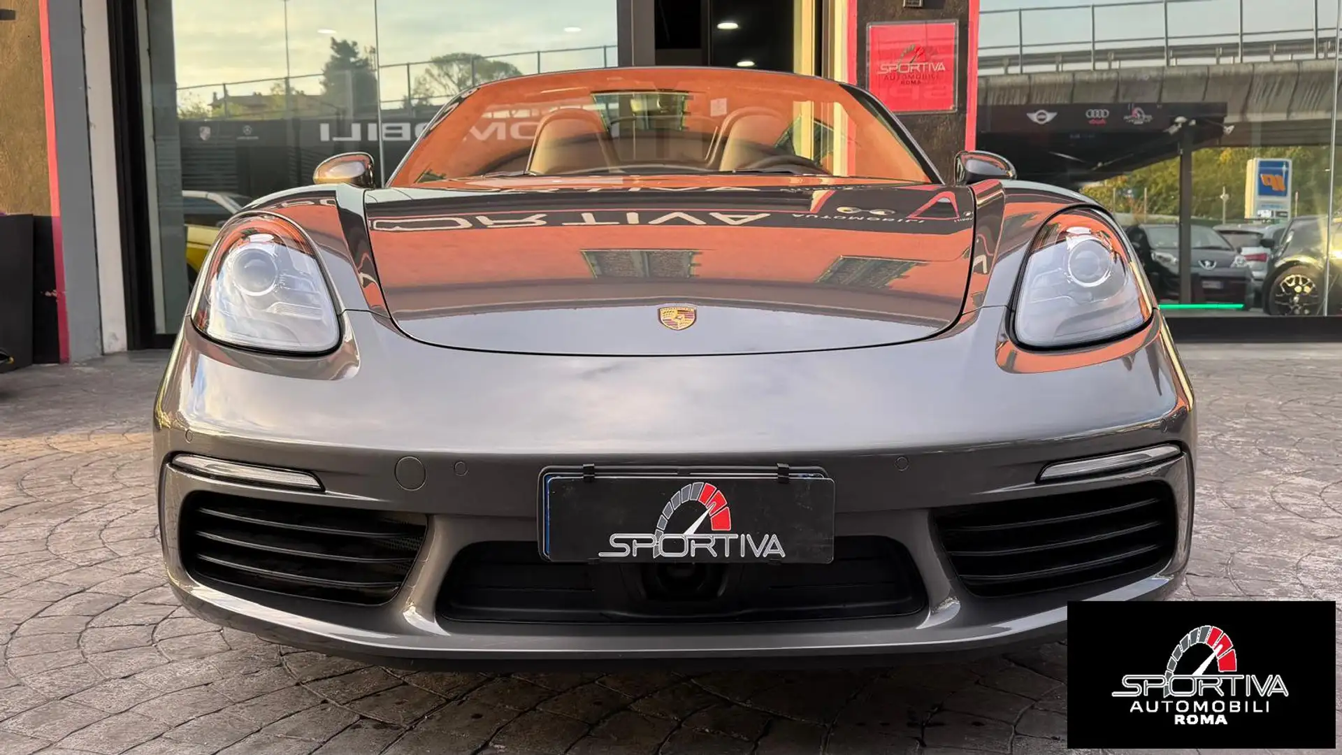 Porsche 718 Spyder UNIPRO ITALIANA TAGLIANDATA 718 Boxster 2.0 Gris - 2