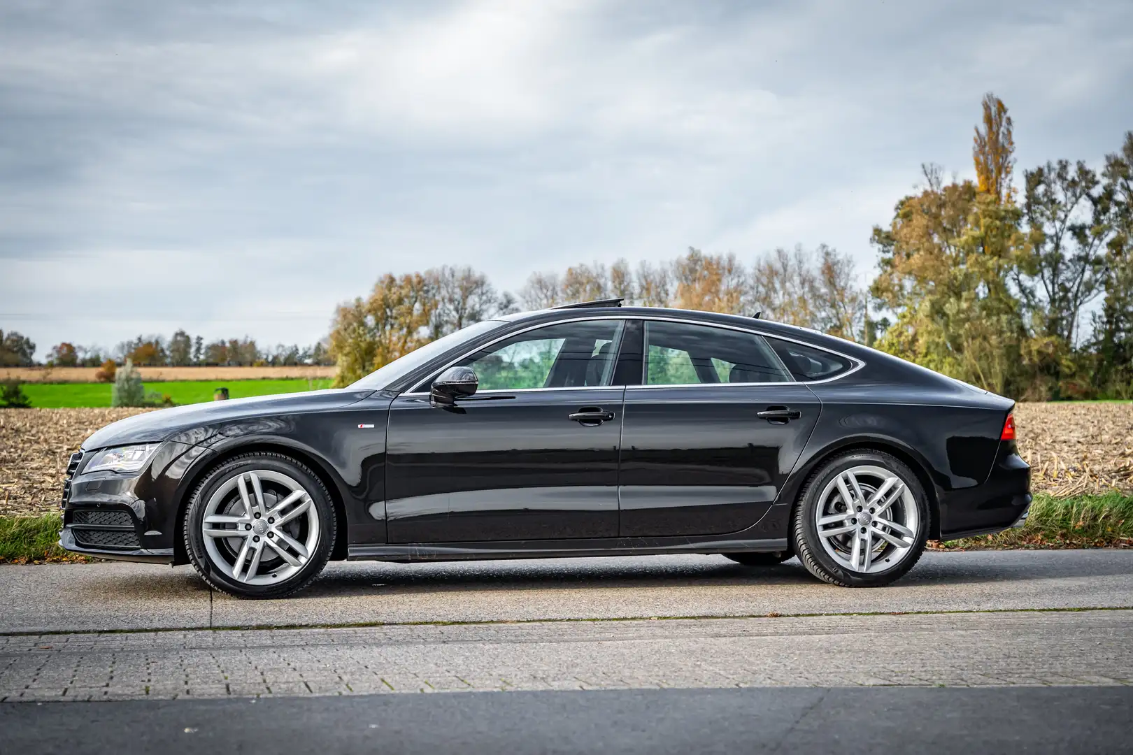 Audi A7 A7 3.0 TDi V6 Quattro S line S tronic Noir - 2