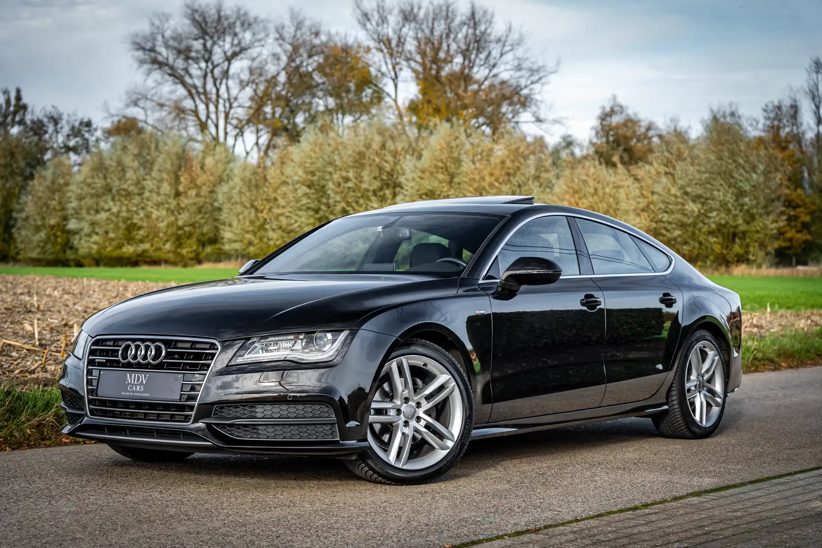 Audi A7 A7 3.0 TDi V6 Quattro S line S tronic Noir - 1