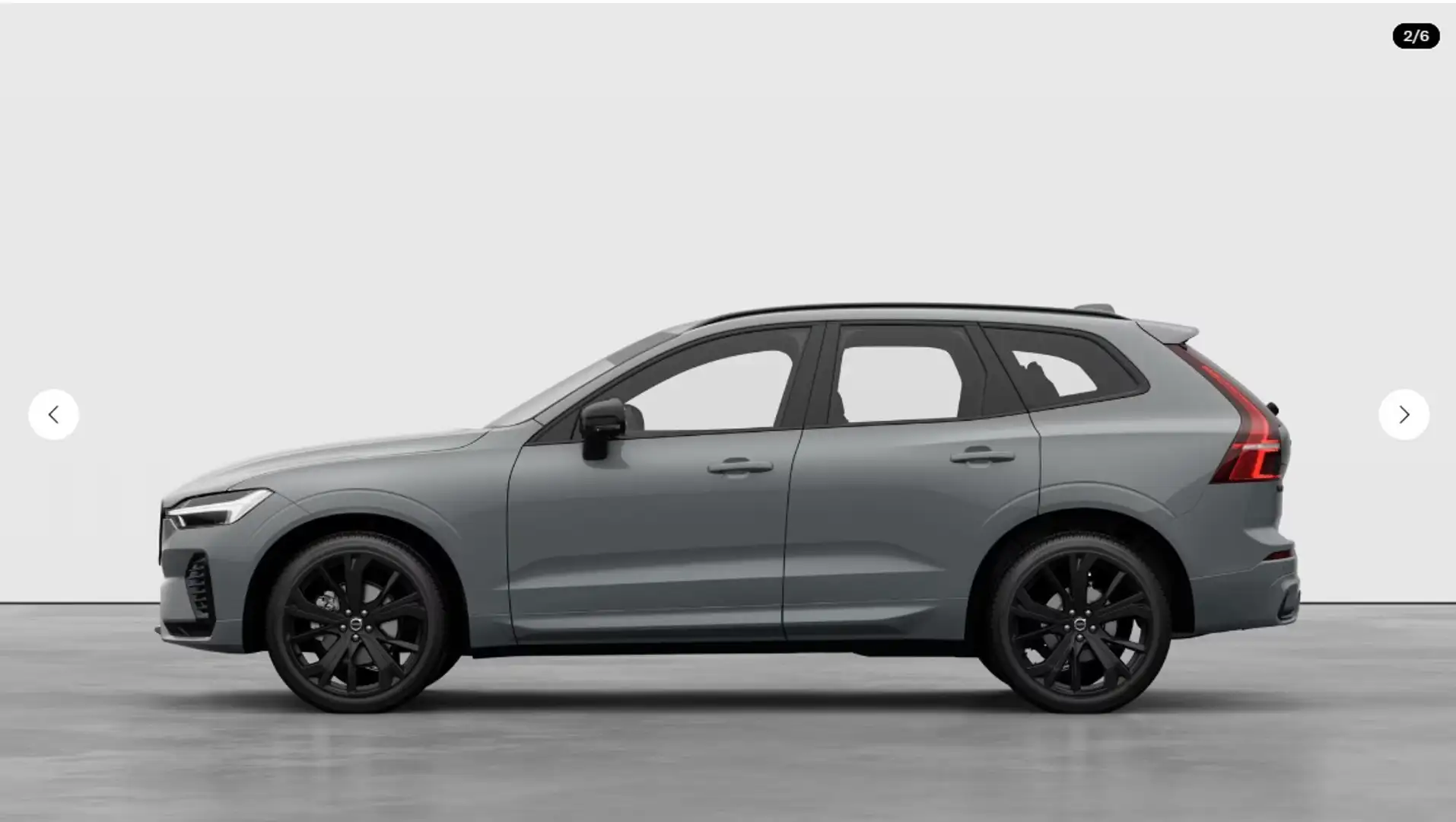 Volvo XC60 B5 AWD Plus Black Edition Sofort Verfügbar PRIVAT Grau - 2