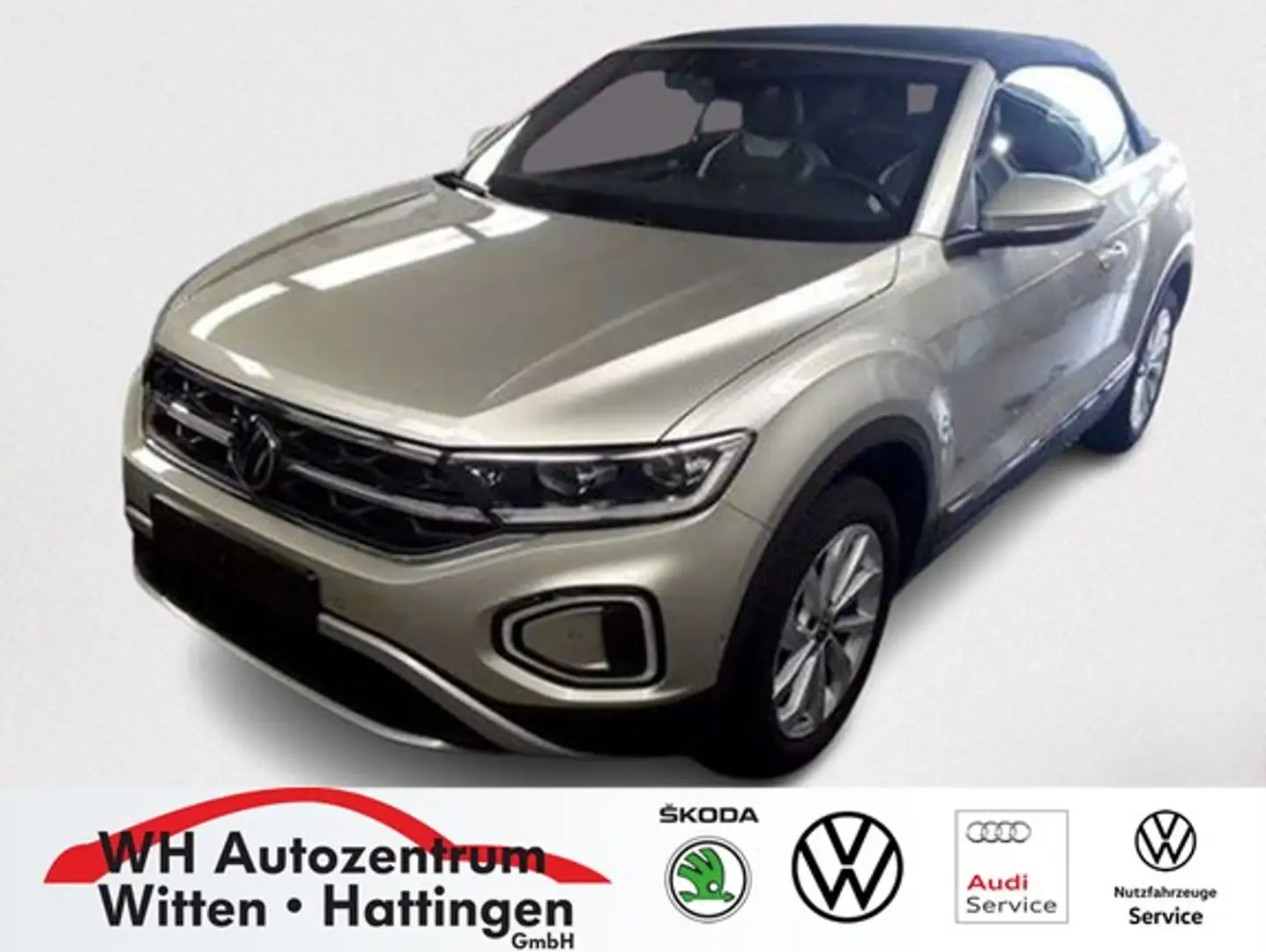 Volkswagen T-Roc Cabriolet 1.5 TSI DSG Style STANDHZG NAVI-PRO A... Silber - 1
