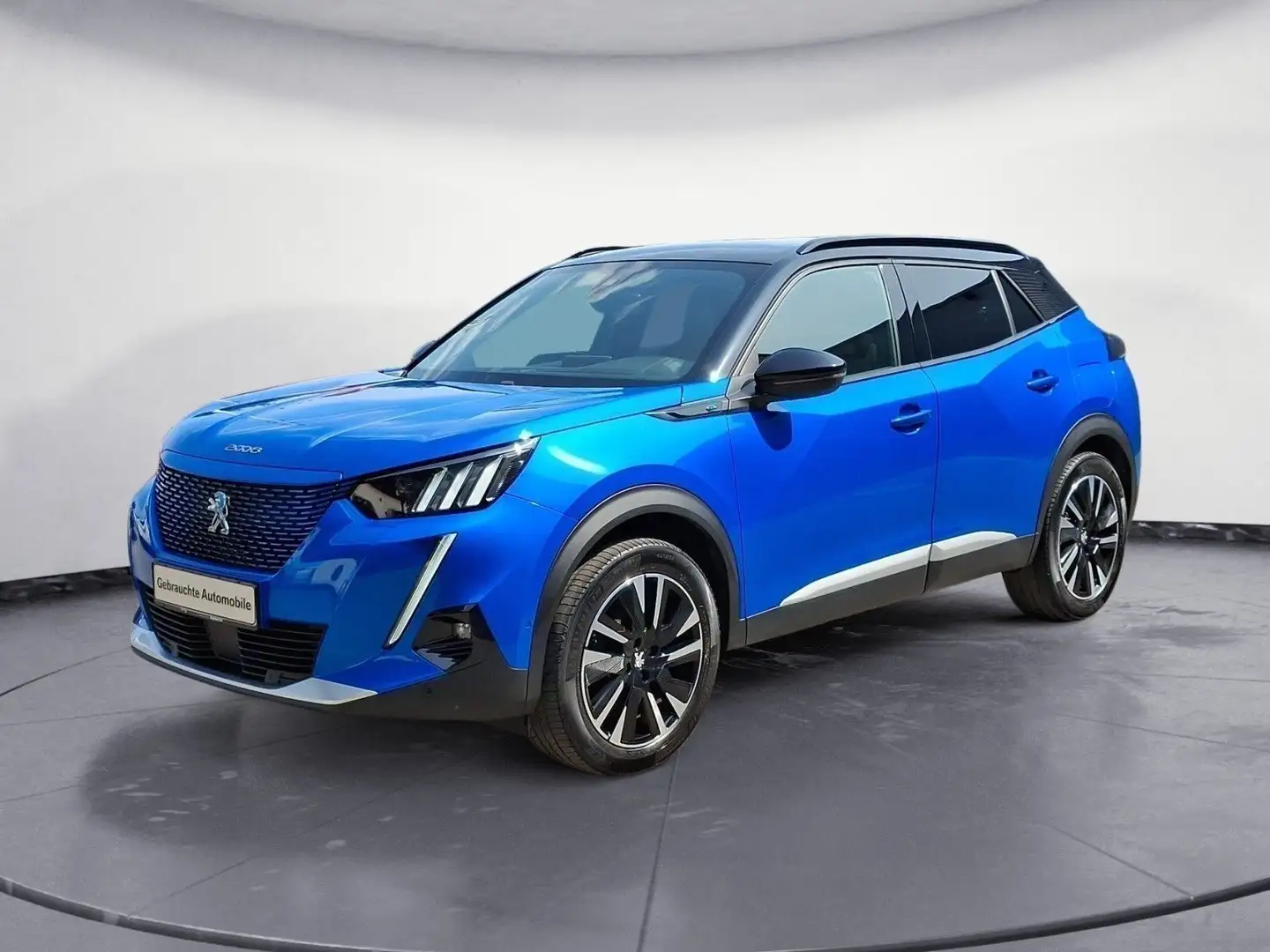 Peugeot 2008 e-2008 136 GT Pack Tempom.aktiv PDC Kamera Blau - 2