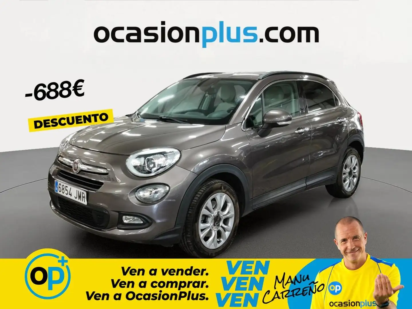 Fiat 500X 1.4 Multiair Lounge 4x2 103kW Marrón - 1
