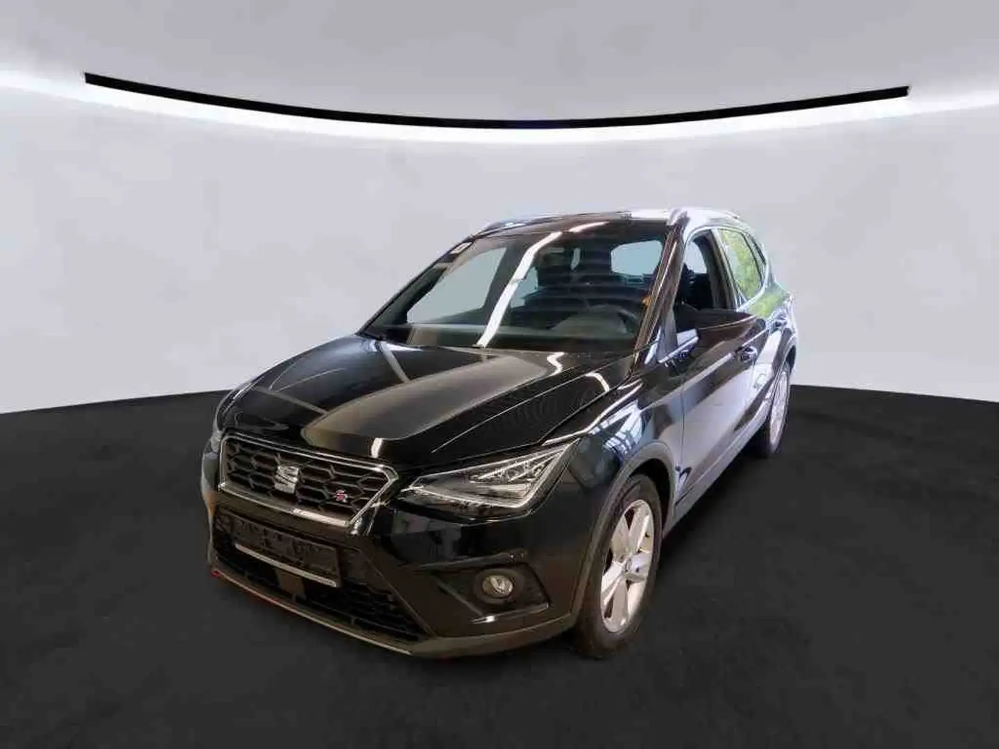 SEAT Arona 1.0 TSI FR LED+ACC+NAVI+APP+SHZ+RFK+GRA+VC Schwarz - 2