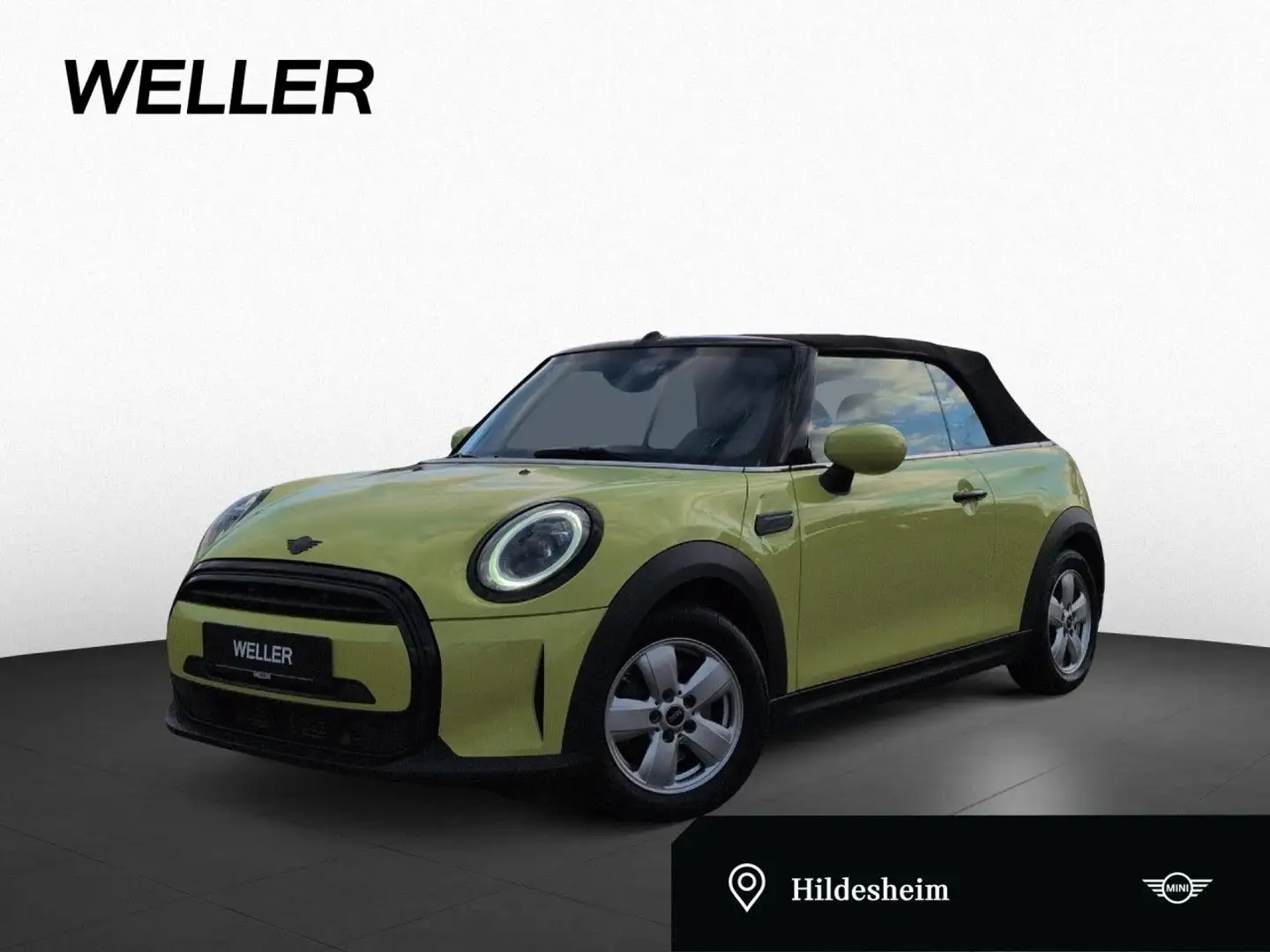 MINI One Cabrio ,Induviduell,Smartphone,LED,Tempomat Gelb - 1