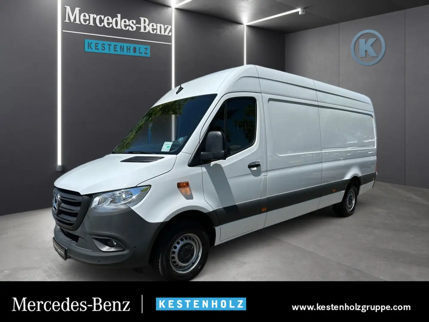 Mercedes-Benz Sprinter 317 CDI Kasten Hochdach Lang Blanc - 1