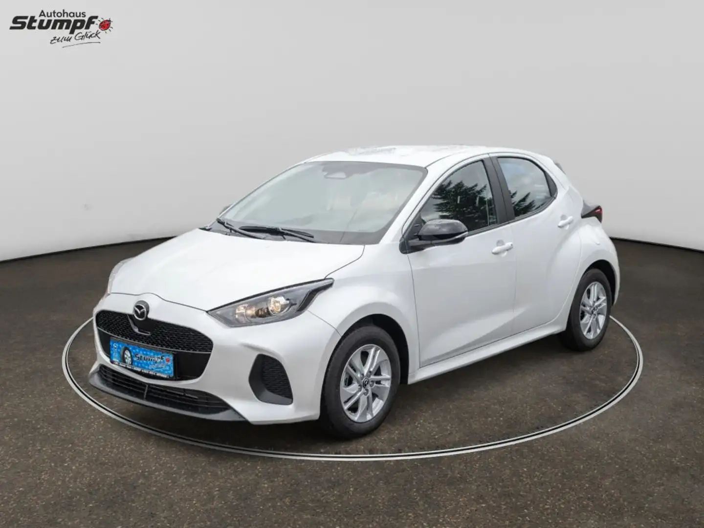 Mazda 2 2 HYBRID/1.5/AUTOMATIK/116PS/CVT CENTER-LINE Weiß - 1