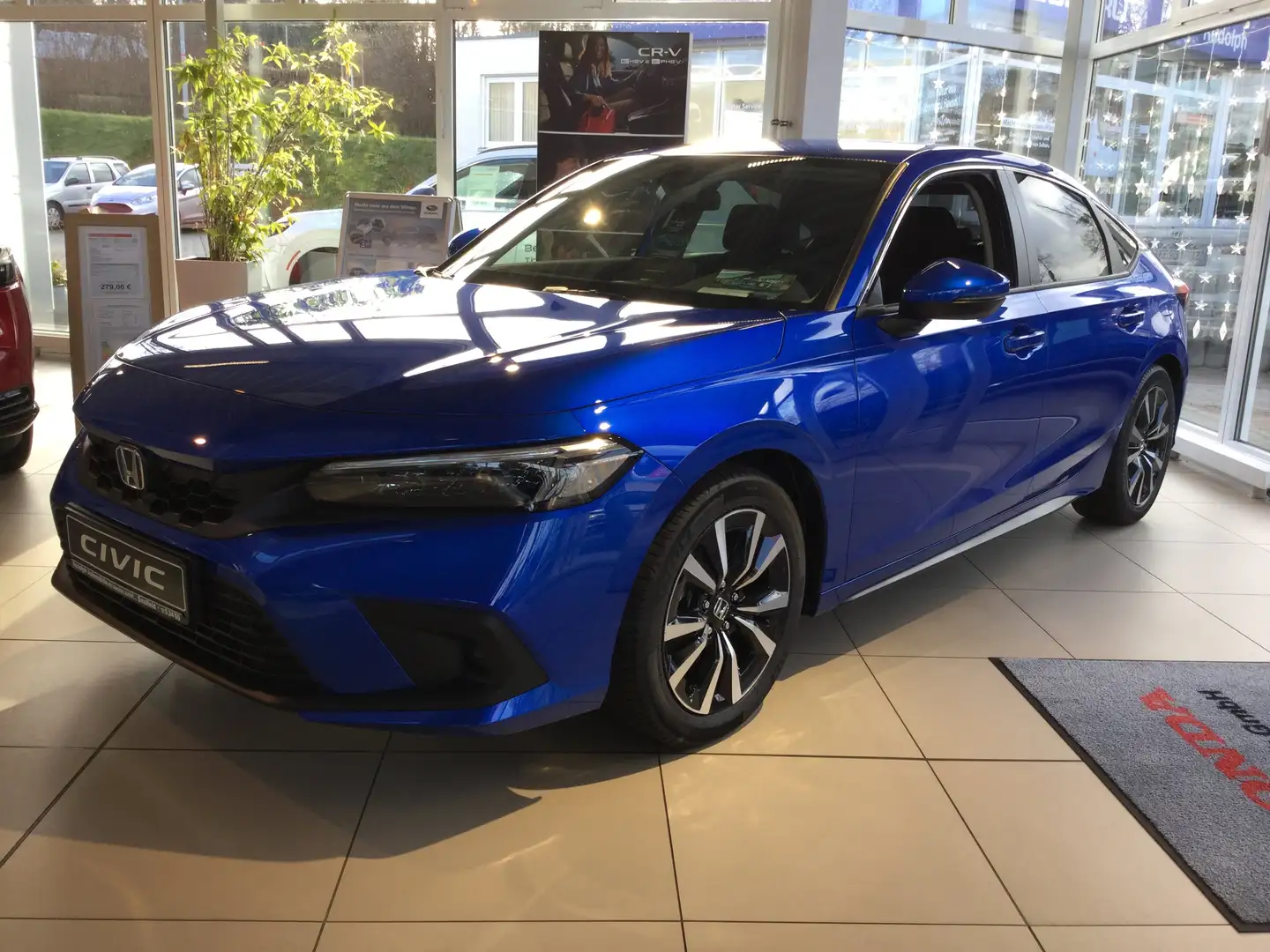 Honda Civic e:HEV 2.0 i-MMD Hybrid Elegance Albastru - 2