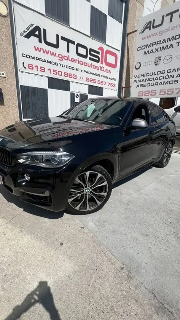 BMW X6 xDrive 30dA Schwarz - 1