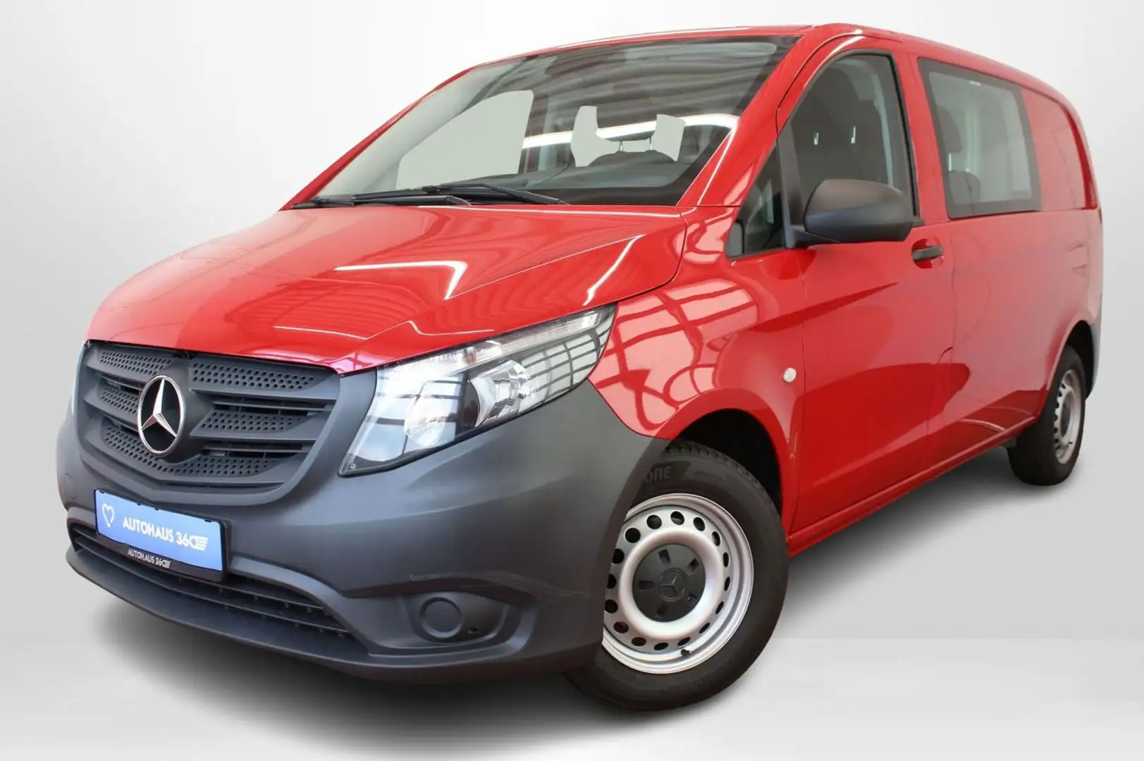Mercedes-Benz Vito 114 CDI Mixto kompakt Klima Tempomat Rot - 1