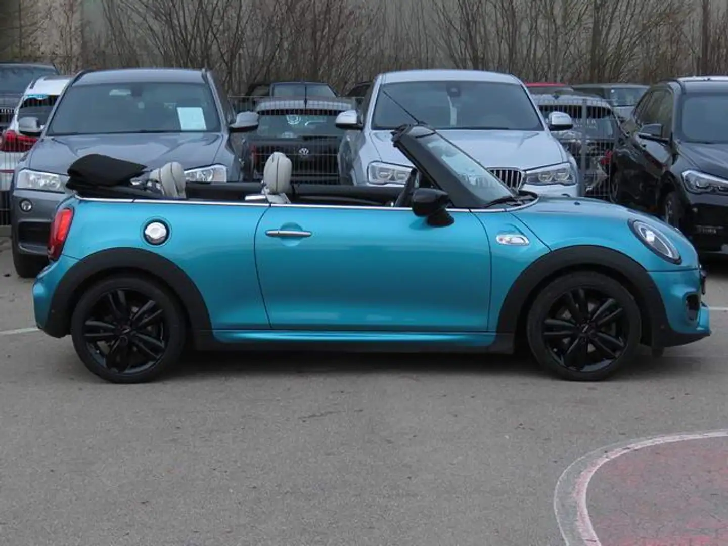MINI Cooper S Cabrio JCW Leder Komfzg. NaviPlus DAB Azul - 2