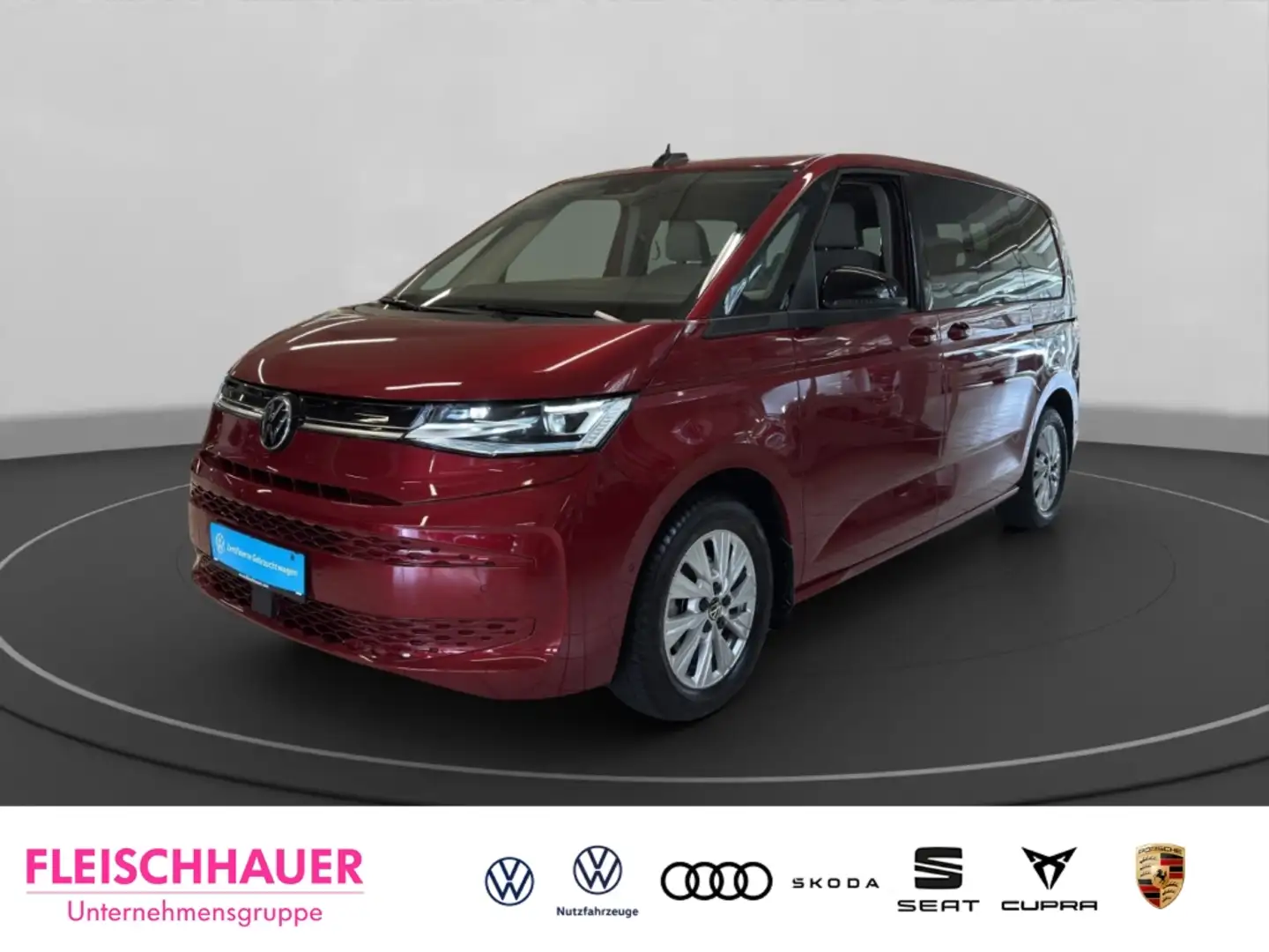 Volkswagen T7 Multivan Life 2.0 TDI Matrix+Navi+Pano+Kamera+7-Sitzer Roşu - 1