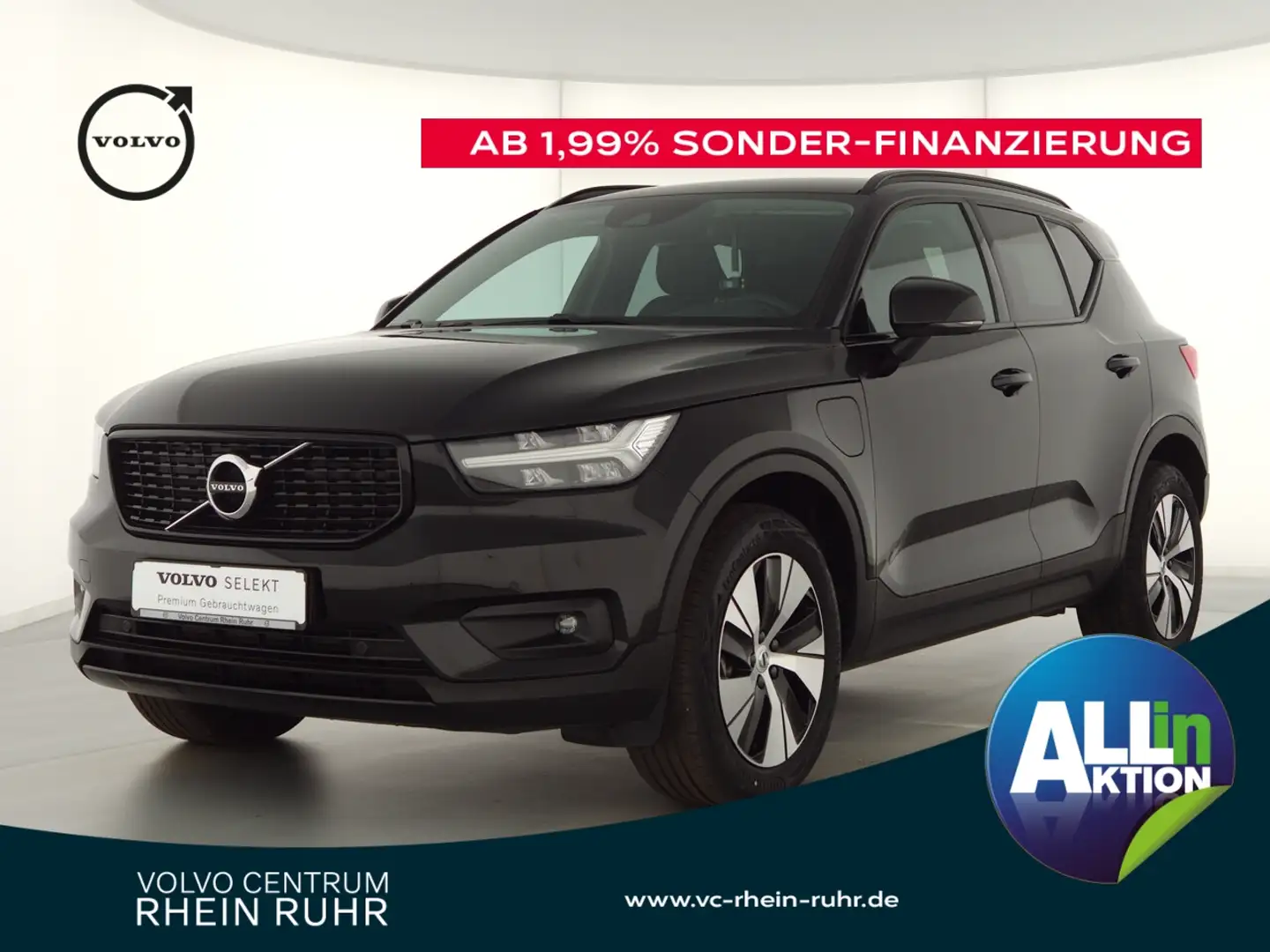 Volvo XC40 Recharge T4 R Design Expression Noir - 1