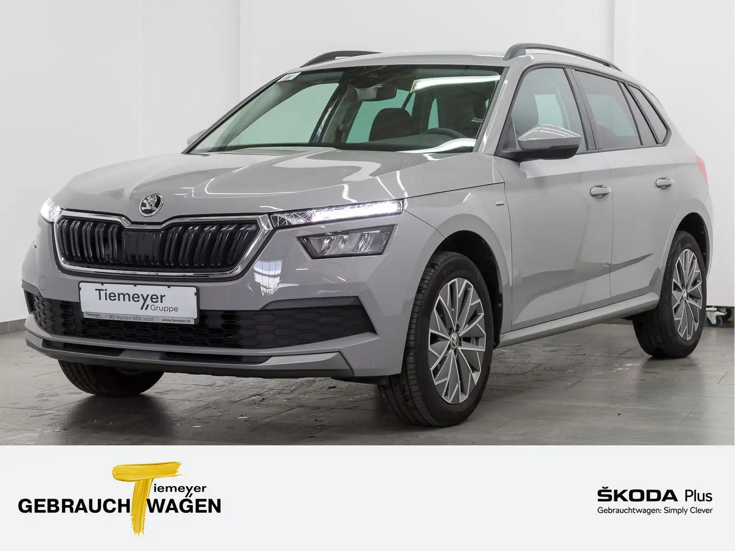 Skoda Kamiq 1.0 TSI CLEVER LED SITZHZ SUNSET LM17 Grau - 1
