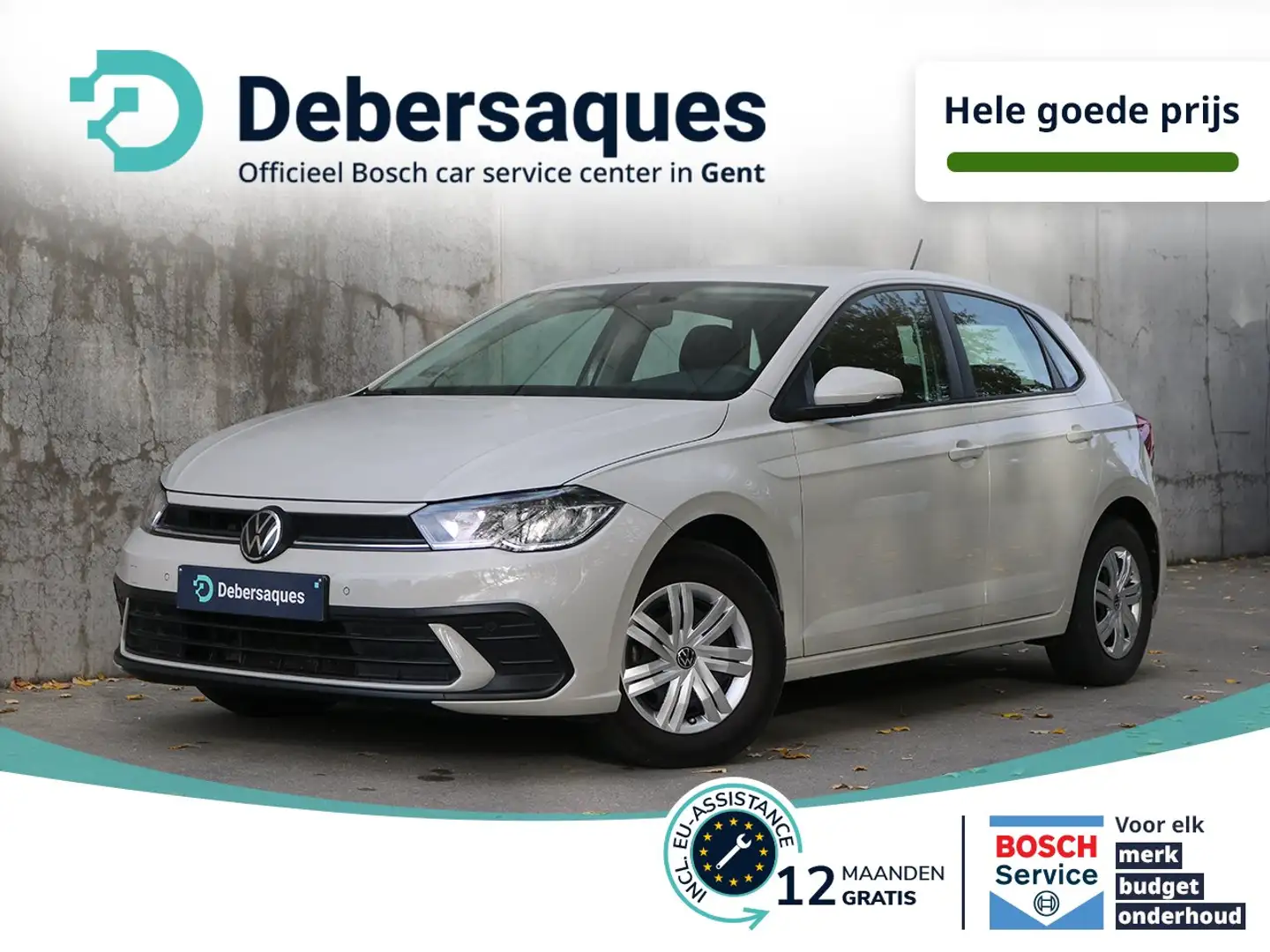 Volkswagen Polo 1.0 TSI LED PSENS V+A APP Beige - 1