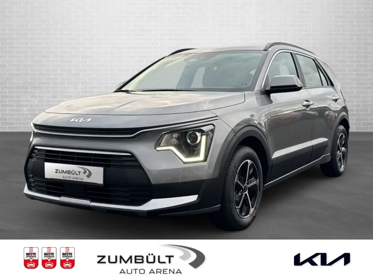 Kia Niro Edition 7 1.6 GDI DCT6 +Navi Digitales Cockpit ACC Gris - 1