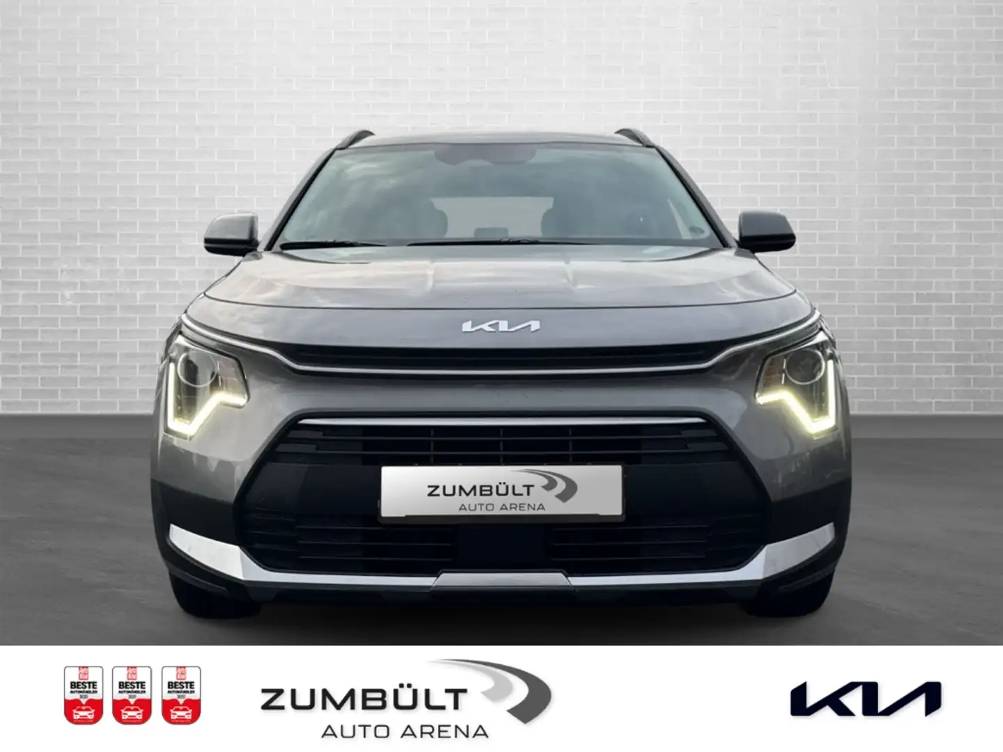 Kia Niro Edition 7 1.6 GDI DCT6 +Navi Digitales Cockpit ACC Gris - 2
