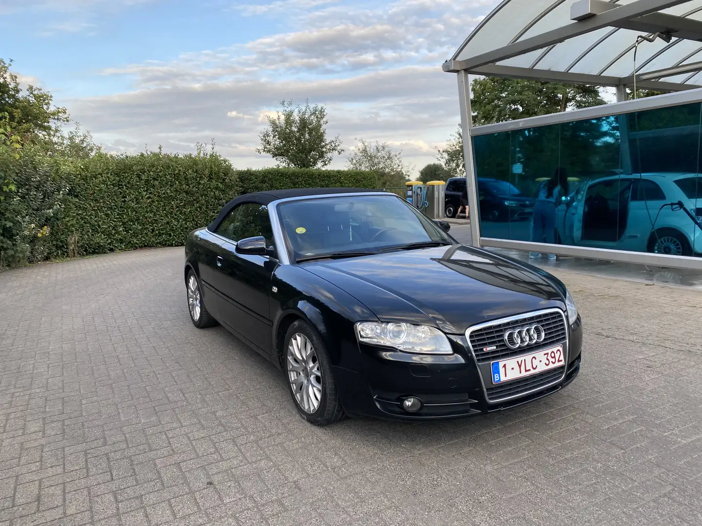 Audi Cabriolet 2..0 TDI. 140 pk. Niebieski - 1
