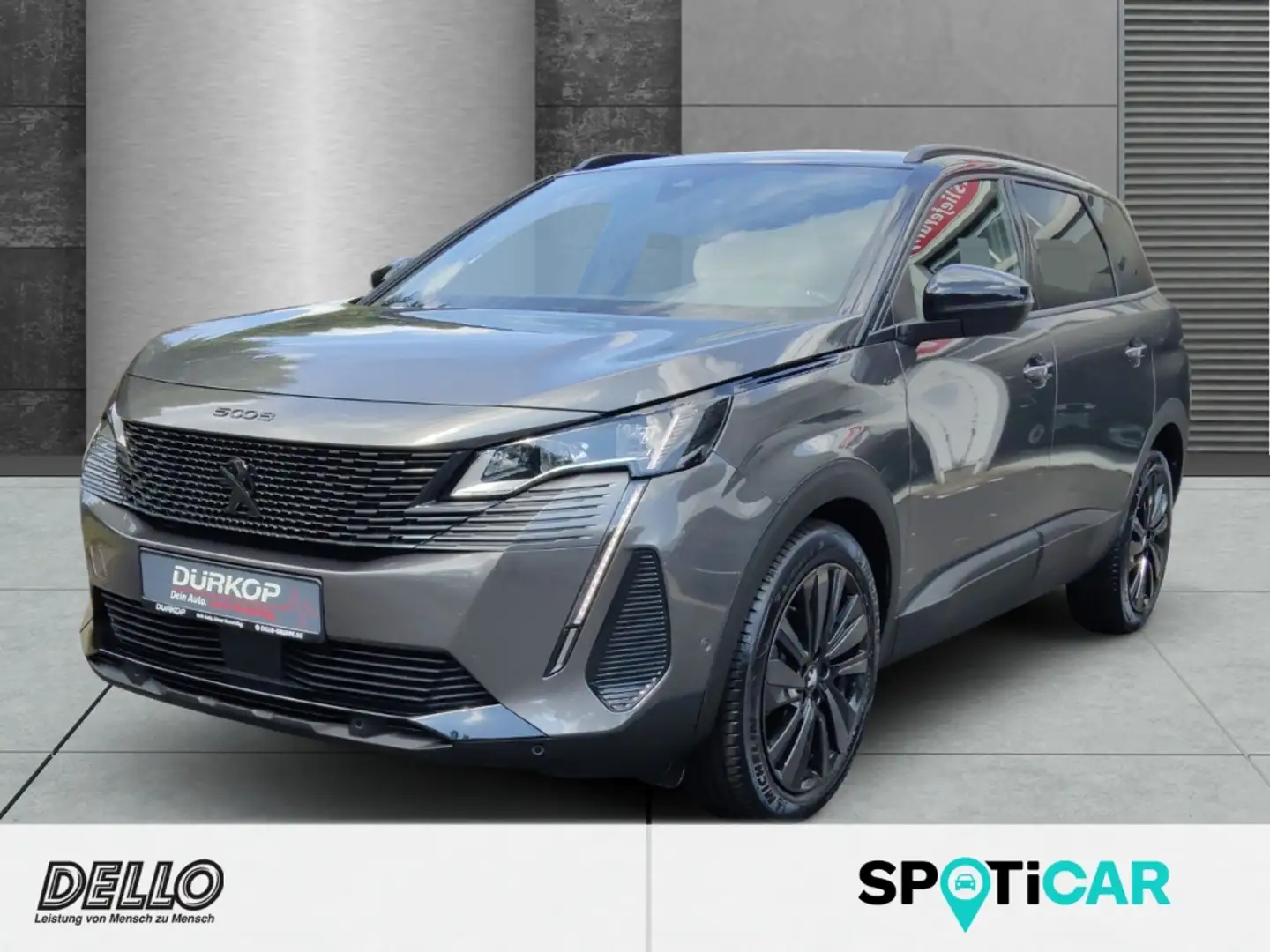 Peugeot 5008 GT PureTech 130 8-AT 7-Sitzer SHZ Navi Digitales C Gris - 1