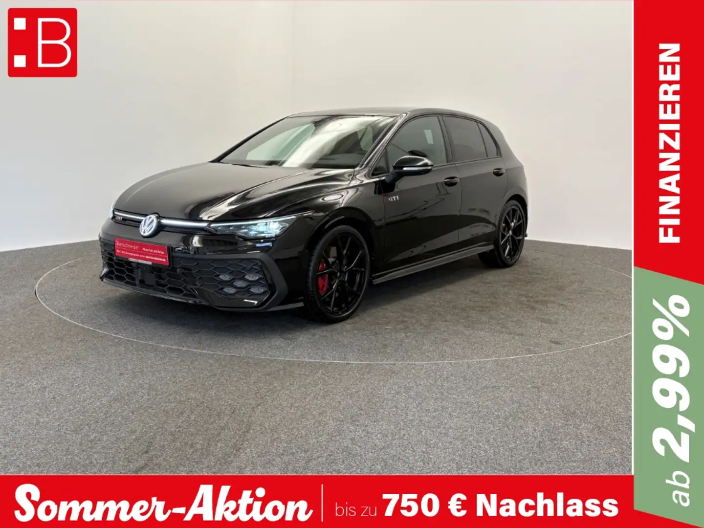 Volkswagen Golf GTI 8 2.0 TSI DSG FACELIFT IQ-LIGHT DIGITAL PRO 19 PAN Schwarz - 1