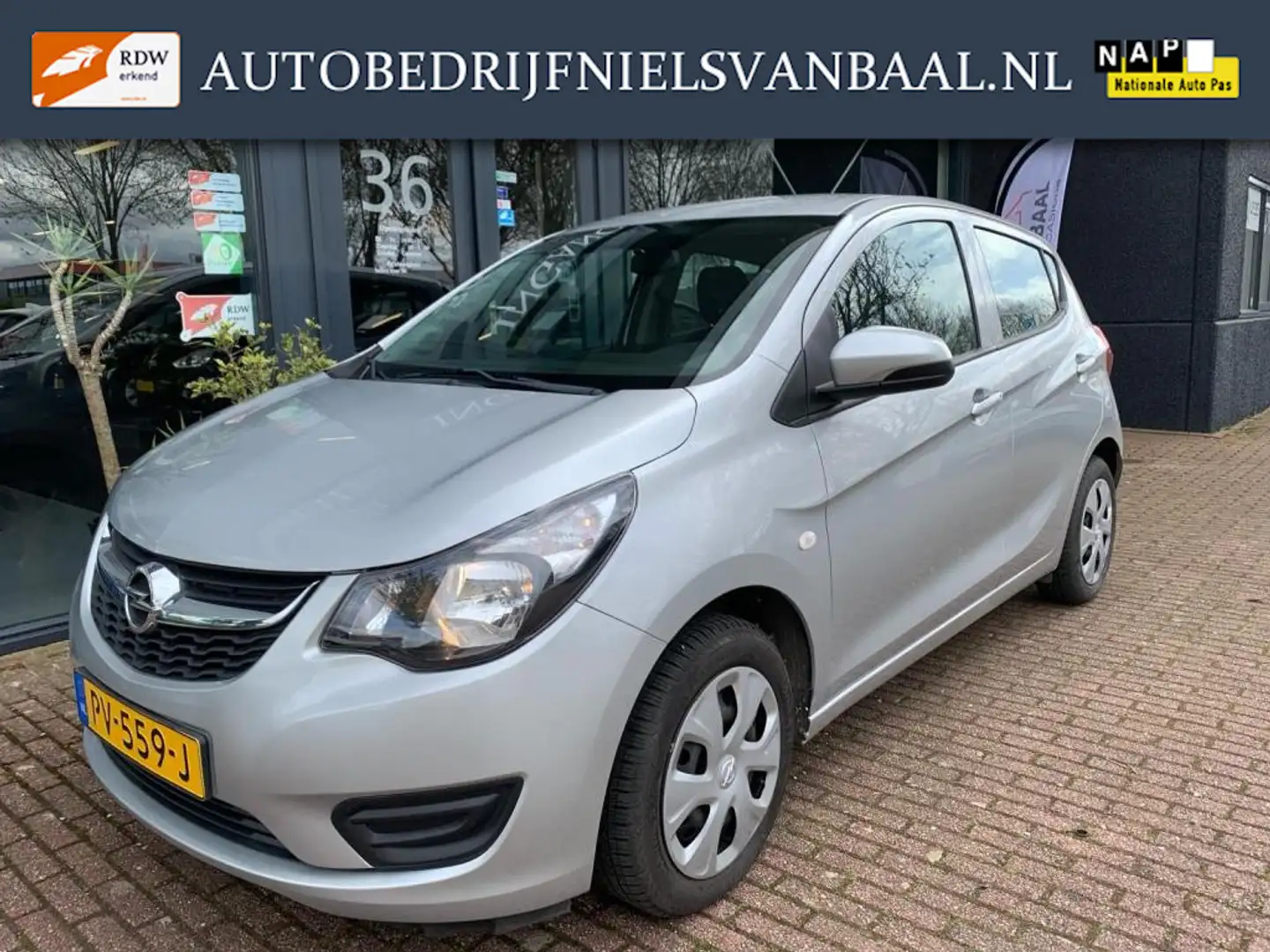 Opel Karl 1.0 ecoFLEX Edition 97Dkm NAP/Airco/Cruise/5Drs Grau - 1