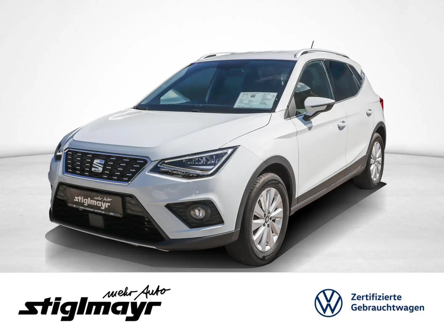 SEAT Arona 1.0 TSI Xcellence *LED*NAVI*Sitzheizung* Blanc - 1