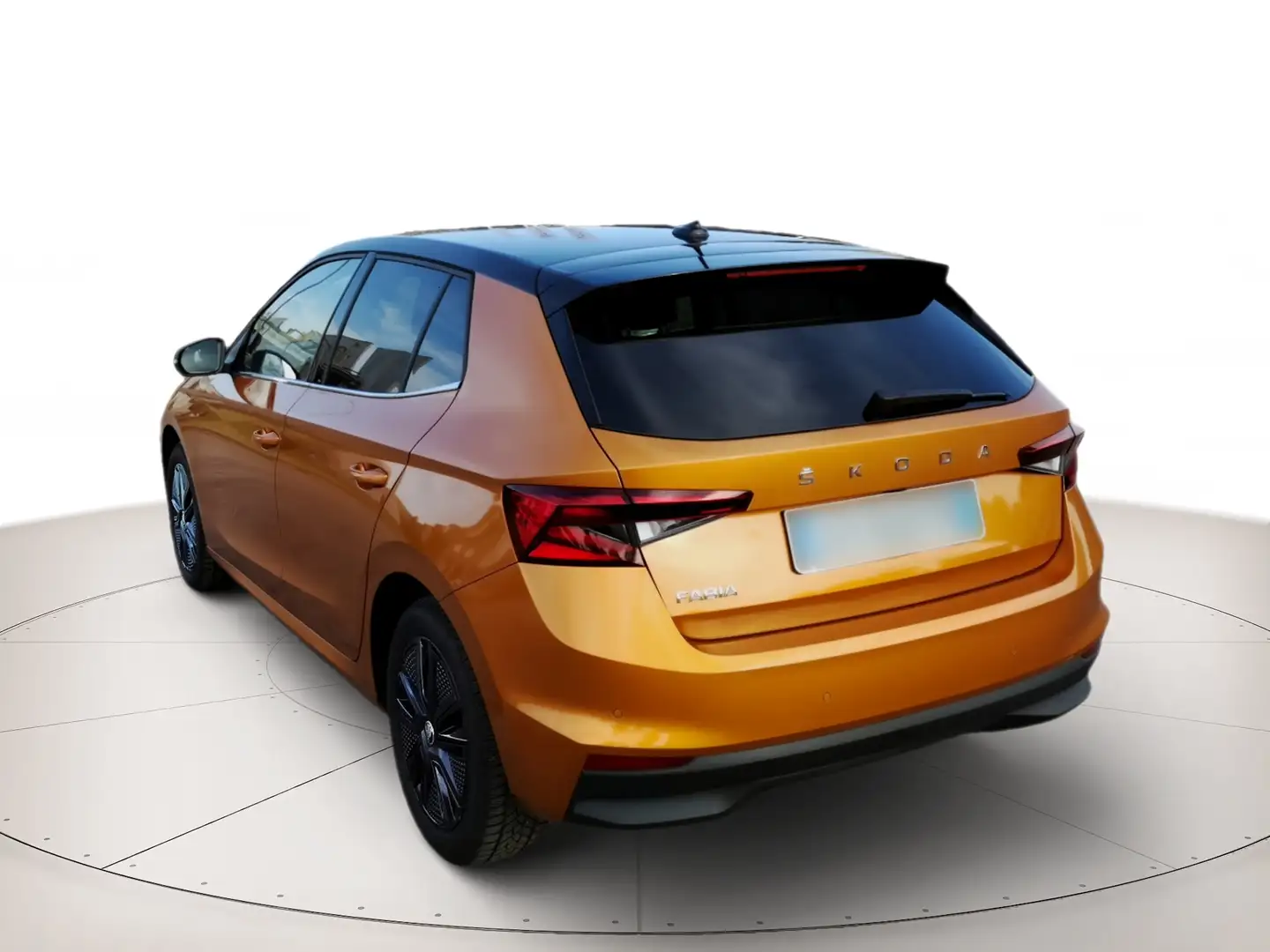 Skoda Fabia IV 2022 - Fabia 1.0 mpi evo Style 80cv Arancione - 2