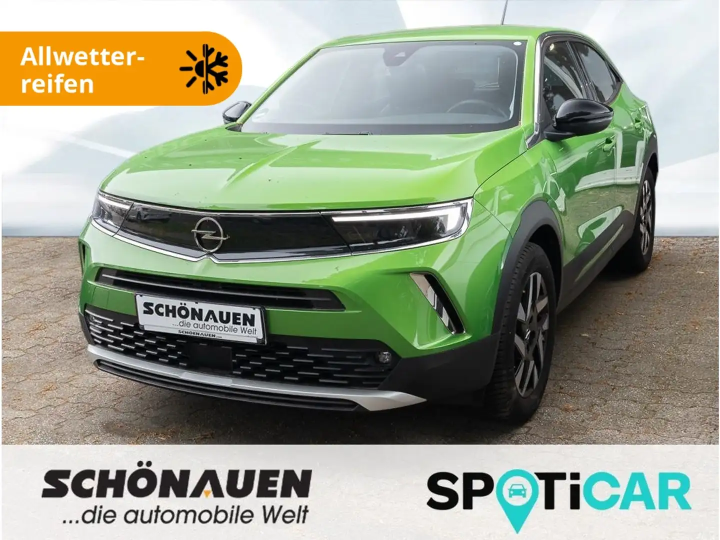 Opel Mokka Business Elegance 1.2 Turbo +ALLW+RFK+NAVI+ Grün - 1