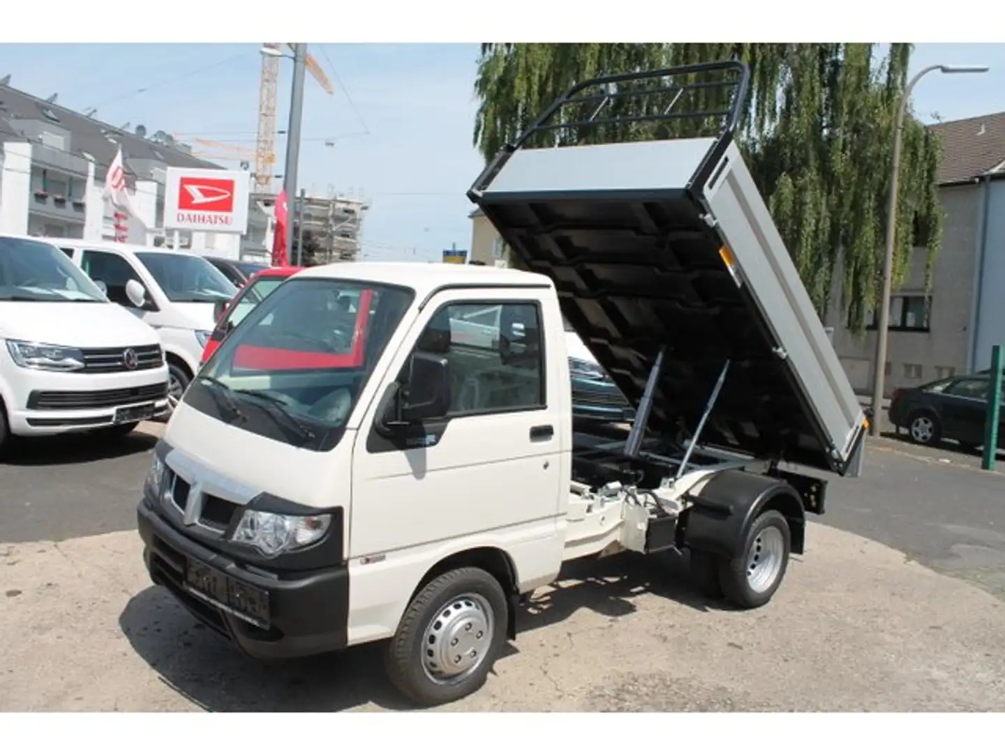 Piaggio Porter MAXXI KIPPER lang AHK 1.Hand !! Biały - 2